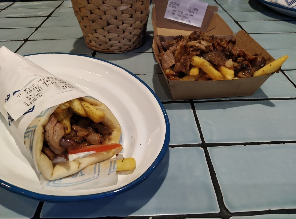 Lamb Yiros and Lamb Snackbox